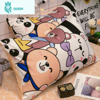 恋名媛可爱卡通枕套一对装棉家用儿童单个棉枕芯套单双人枕头内胆套