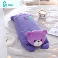 恋名媛儿童枕头棉卡通熊加长荞麦枕小孩0-1-3-6岁宝宝枕幼儿园用品