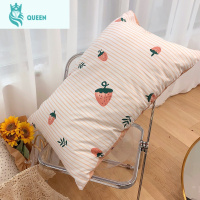 恋名媛ins可爱卡通棉棉枕套儿童男48*74cm一对装单人成人学生枕头套