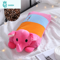恋名媛儿童卡通枕头男女宝宝1-6-10岁小孩子幼儿园棉荞麦枕芯玩具抱枕
