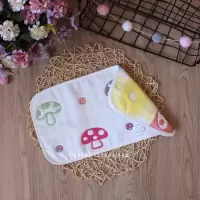 恋名媛婴儿枕巾六层棉纱布透气吸汗枕头巾宝宝小枕巾新生儿四季无荧光
