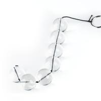 谜姬女用水晶之恋后庭拉珠 男用肛塞夫妻房事成人情趣性用品小号