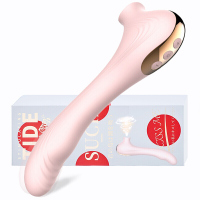 君岛爱 震动棒女用自慰器具振动AV转珠棒按摩棒 秒爱高潮吸吮器 夫妻成人情趣性用品 充电+吮吸+抠动+振动