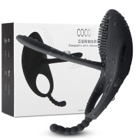 JOKER百变萌宠震动环男用持久延时环夫妻情侣男女共用震动环 共振延迟狼牙套环成人情趣性用品另类玩具