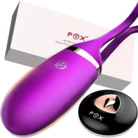 fox 女用自慰器跳蛋无线遥控哑铃按摩抽送插秒爱高潮男女夫妻趣性用品