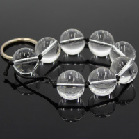 玻璃水晶拉珠男女用G点后庭肛塞扩肛器成人肛塞抽插情趣性用品