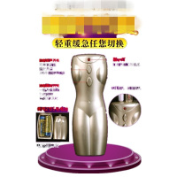 久爱女主播全自动语音叫床声器搭配臀倒模器具专用可变频震动可插耳机自备5号电池2节 不防水谜姬成人用品