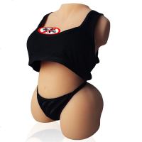 【优选】臀倒模名器仿真半身实体娃娃成人情趣性用品充气硅胶飞机杯男用自慰器 空姐道款：【16斤：震动音】+礼