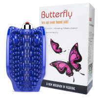 电动飞机杯男用自慰器训练持久飞机杯成人情趣性用品训练成人用品蝴蝶夫妻调情手感舒适自我愉悦增强茎蓝色