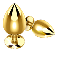 金属不锈钢肛塞男女用G点后庭肛塞自慰器具另类玩具情趣SM用品
