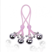 SM情趣乳夹性玩具内衣配饰乳头刺激乳头铃铛情趣用品捆绑女用器具