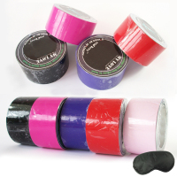 捆绑束缚男用女用静电胶带胶布另类玩具封眼口手铐捆绑束缚夫妻情趣用品