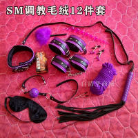 捆绑束缚sm情趣用品刑具女用手铐眼罩口塞鞭子捆绑束缚调教套装激情性用品