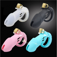 贞操裤硅胶CB36000S短版CB贞锁防男用树脂裤囊束缚jj鸟笼SM