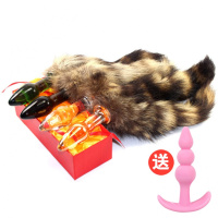 狐狸尾巴后庭肛塞女用外出肛塞另类玩具sm情趣用品男用性工具