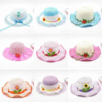 HKCP儿童春夏季洋气宝宝遮阳公主帽子春秋沙滩帽帽女童凉帽防晒潮帽