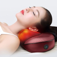肩颈椎按摩器颈部腰部肩部多功能电动护颈仪枕头脖子揉捏神器家用