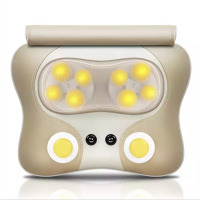 按摩枕背部颈椎按摩器颈部电动仪颈肩多功能家用腰部按摩垫