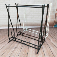 衣服架子服装店展示架衣架落地式组合铁艺中岛陈列架女装店货架