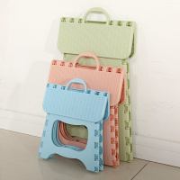 加厚塑料折叠凳便携折叠凳子火车小凳子成人家用马扎迷你小板凳