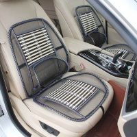 汽车用品夏季腰靠竹片坐垫透气网状腰靠办公家用靠垫 _895_301