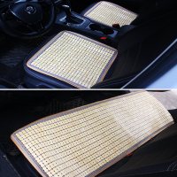 夏季汽车坐垫竹子竹片单片夏天麻将凉垫透气三件套凉席座垫通用女 _607_652