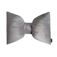 良品居尚汽车通用车枕护颈枕车内装饰北欧刺绣可拆洗头枕腰靠