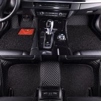 2016新款全包围汽车丝圈真皮革脚垫地毯专用大众尚酷途锐速腾捷达 _454_339