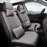 汽车坐垫夏季凉垫冰丝透气无靠背三件套免绑汽车坐垫四季通用座垫 _800_257