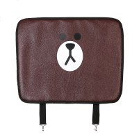 汽车座椅后背防踢垫子车载后排椅背防脏儿童保护通用可爱漂亮装饰