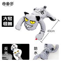 问童子 不明生物车顶公仔 蜘蛛侠 超人 磁吸反光型 3D车贴小怪兽