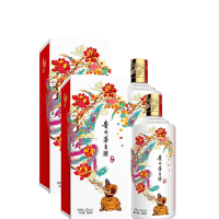 茅台 贵州茅台酒喜宴白 43度 500ml*2