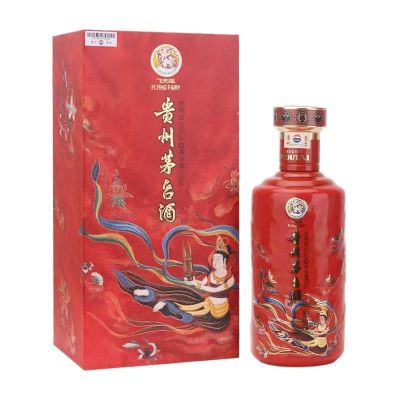 茅台 贵州茅台酒 笙乐飞天 53度500ml*1瓶 酱香型白酒 笙乐茅台 送礼收藏