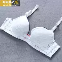 YUNWUXIN偏小一码]棉薄款无海绵内衣女学生高中少女文胸有软钢圈小胸罩胸罩