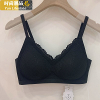 YUNWUXIN古妃52702安心睡眠内衣女无钢圈乳胶吊带式文胸聚拢舒适胸罩胸罩