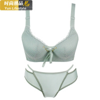 YUNWUXIN超厚绑带四排扣无钢圈内衣9cm加厚聚拢侧收副乳小胸性感胸罩女8cm胸罩