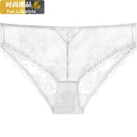 YUNWUXIN3条99元宝诗嫣女士夏季性感蕾丝透明内裤薄款低腰舒适三角裤内衣内裤