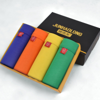 YUNWUXIN骏浩龙平角内裤男宽松底裤棉莫代尔彩色透气冰丝四角短裤头潮内裤