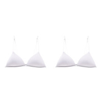 YUNWUXIN法式性感细肩带前扣少女内衣美背无钢圈夏季超薄款透气文胸罩胸罩