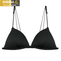 YUNWUXIN祝福前扣美背内衣女薄款小胸平胸罩性感无钢圈细带露背文胸胸罩