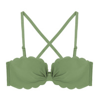 YUNWUXIN日系甜美少女性感交叉美背内衣聚拢小胸衣上托文胸无钢圈学生胸罩胸罩