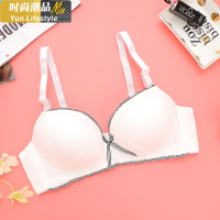 YUNWUXIN无钢圈文胸内衣女学生高中少女聚拢性感小胸调整发育期棉质胸罩胸罩