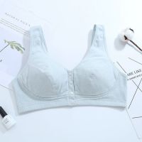 YUNWUXIN内衣女学生初中高中少女文胸14岁发育期15女孩胖mm前扣胸罩16大码胸罩