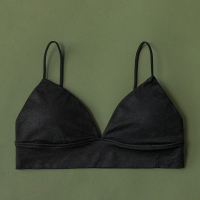 YUNWUXIN靴下物薄款无钢圈小胸法式三角杯细肩带内衣春夏少女文胸罩胸罩