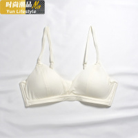 YUNWUXIN可爱文胸日系甜美少女韩版内衣女学生仙气插片式法式三角杯无钢圈胸罩