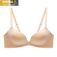 YUNWUXIN一片式内衣女薄款无钢圈小胸聚拢文胸调整型上托胸罩胸罩