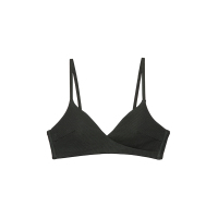 YUNWUXIN靴下物棉质无钢圈文胸大胸显小胸聚拢少女夏季三角杯学生薄款文胸胸罩