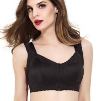 YUNWUXIN前扣拉链薄款文胸无钢圈罩杯收副乳性感内衣聚拢运动上托胸罩。胸罩