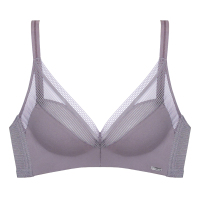 YUNWUXIN薄款内衣女士无钢圈文胸聚拢小胸调整型莫代尔美背舒适夏季胸罩胸罩