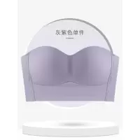 YUNWUXIN无肩带内衣女聚拢防滑超薄款大胸显小美背性感抹胸隐形文胸罩抹胸